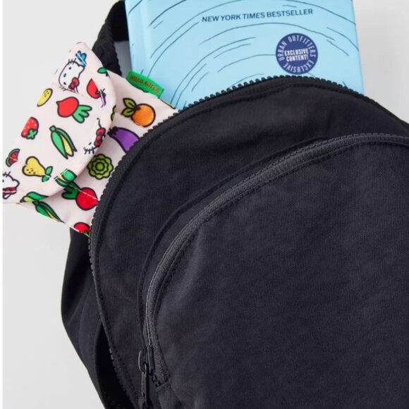 BAGGU Mini Nylon Backpack - Black - NWT - Picture 2 of 7